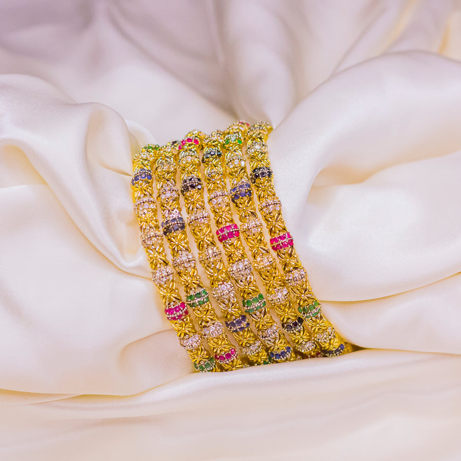 Zarmina Bangles Pack of 6 | BN-49