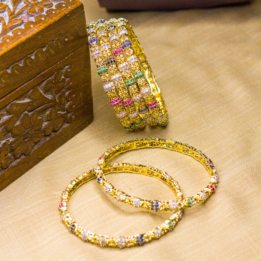 Zarmina Bangles Pack of 6 | BN-49