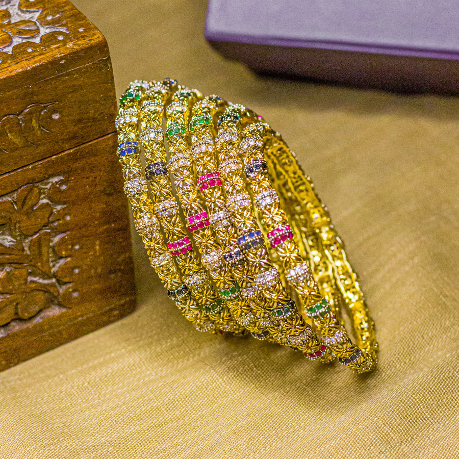 Zarmina Bangles Pack of 6 | BN-49