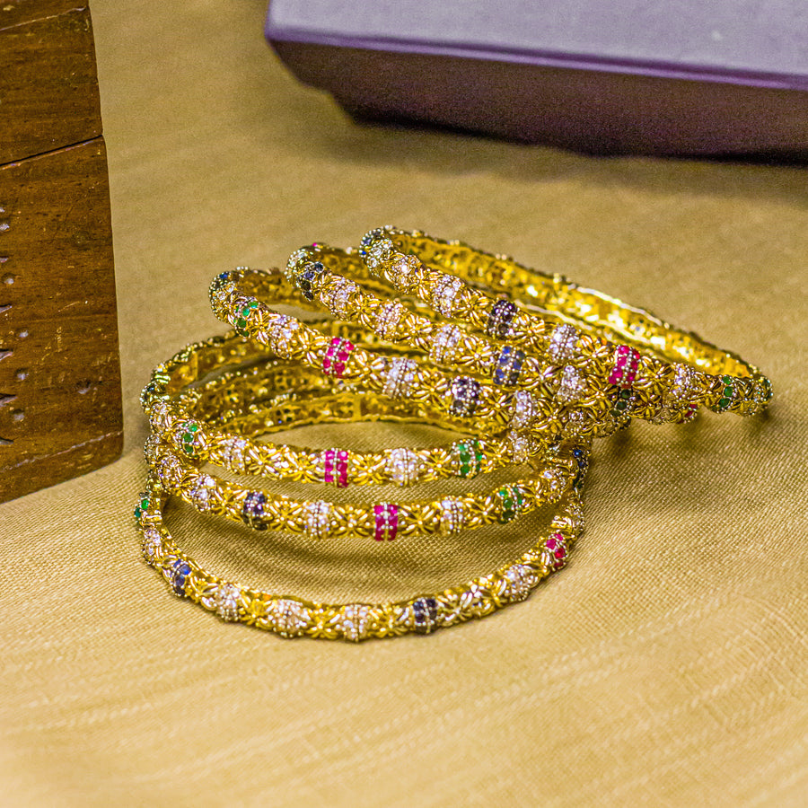 Zarmina Bangles Pack of 6 | BN-49