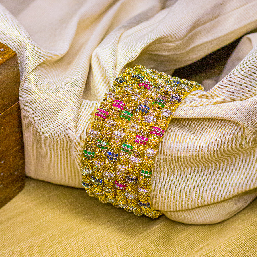 Zarmina Bangles Pack of 6 | BN-49