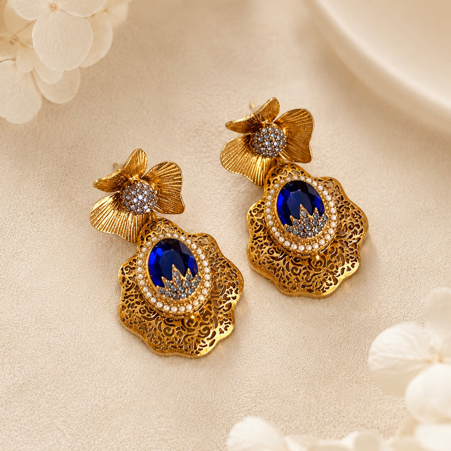Zarqash Earrings - (ER-173)