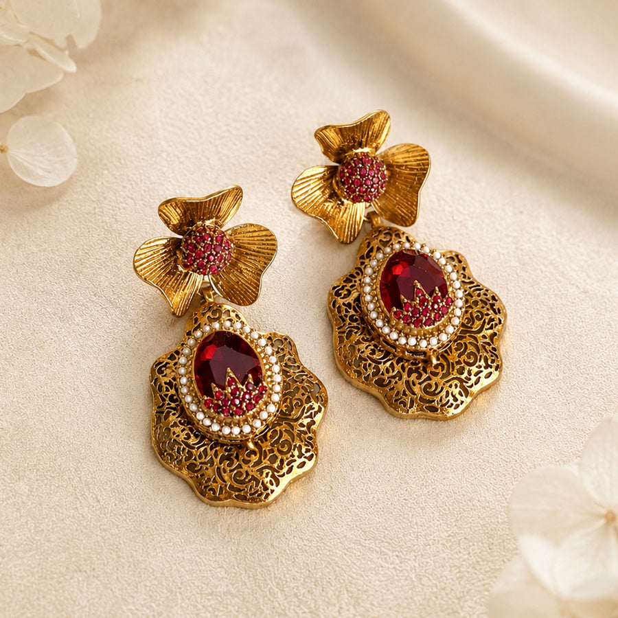Zarqash Earrings - (ER-173)