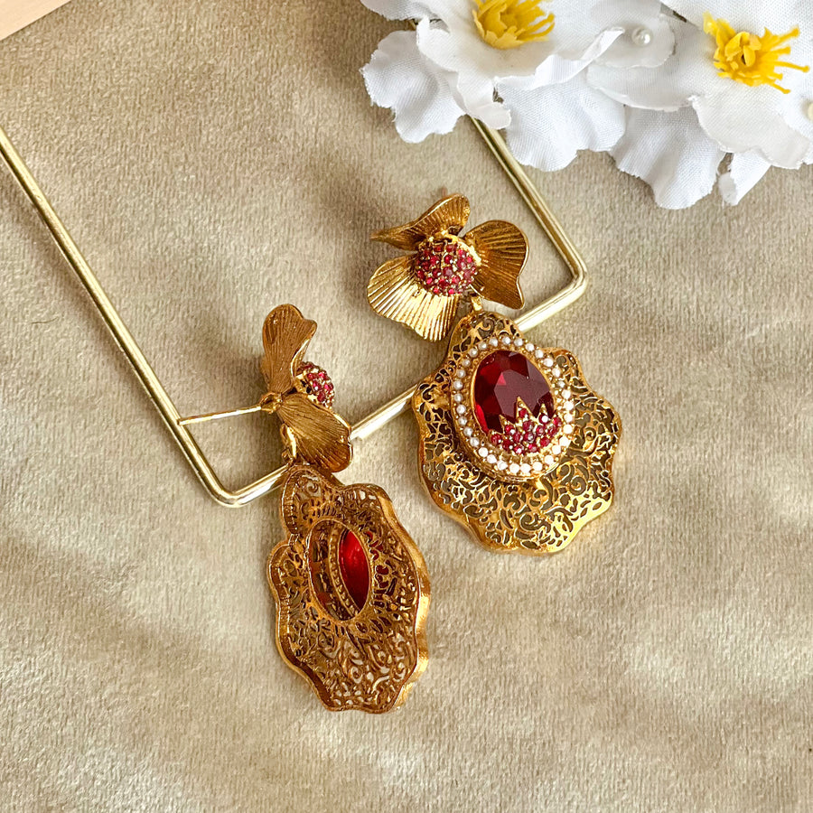 Zarqash Earrings - (ER-173)