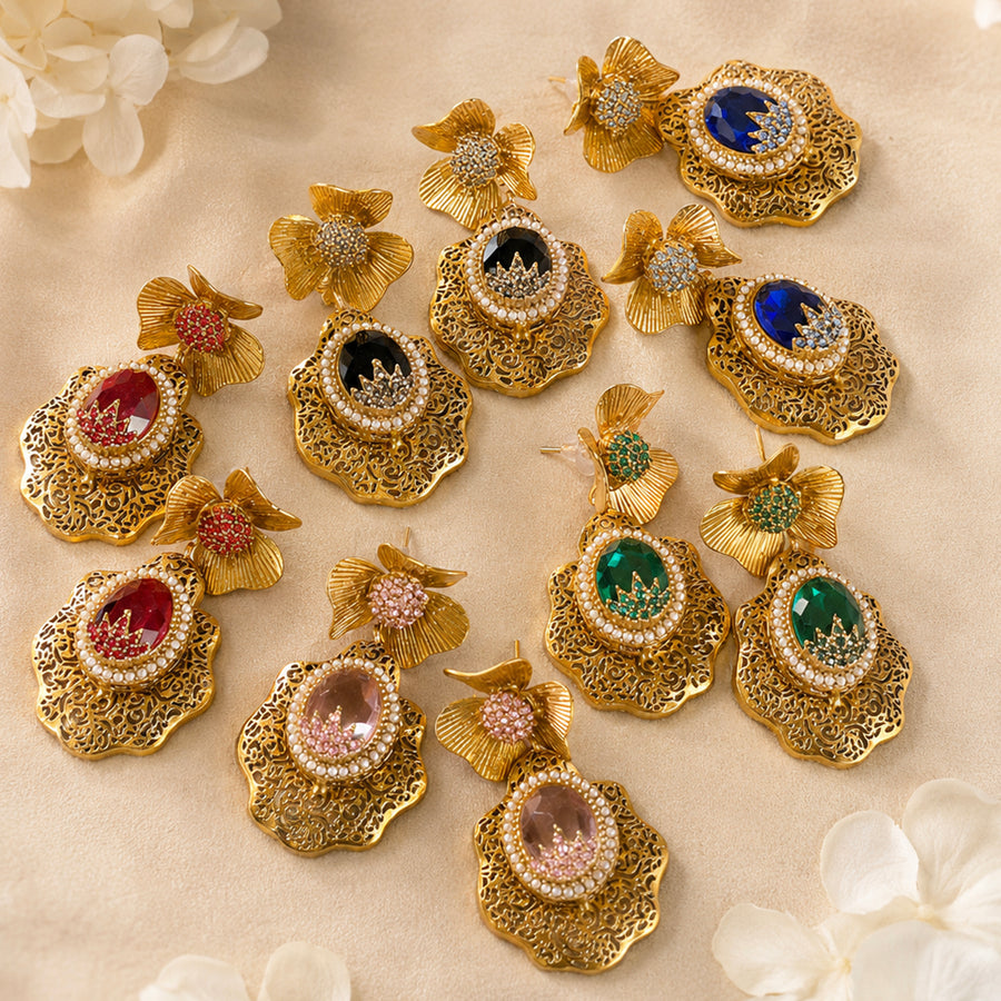 Zarqash Earrings - (ER-173)