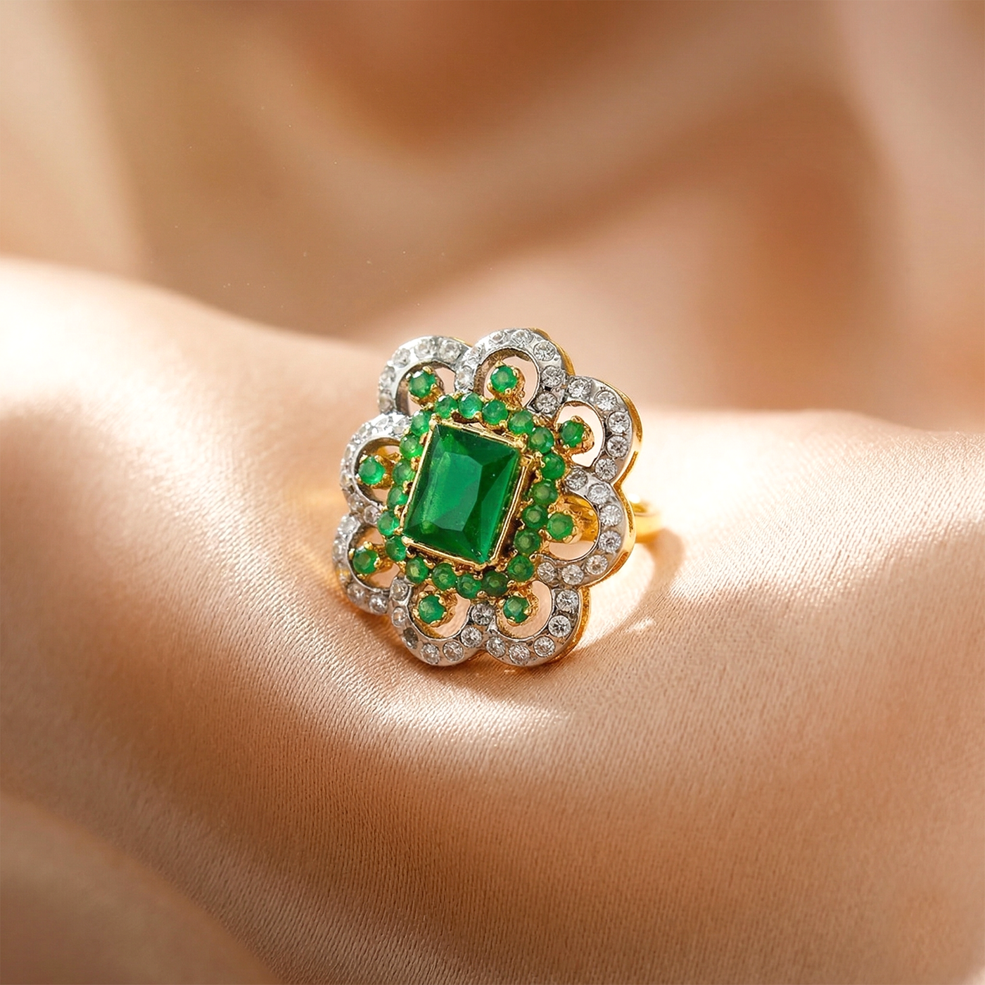 Zircon Royal Reflection Ring (R-19)