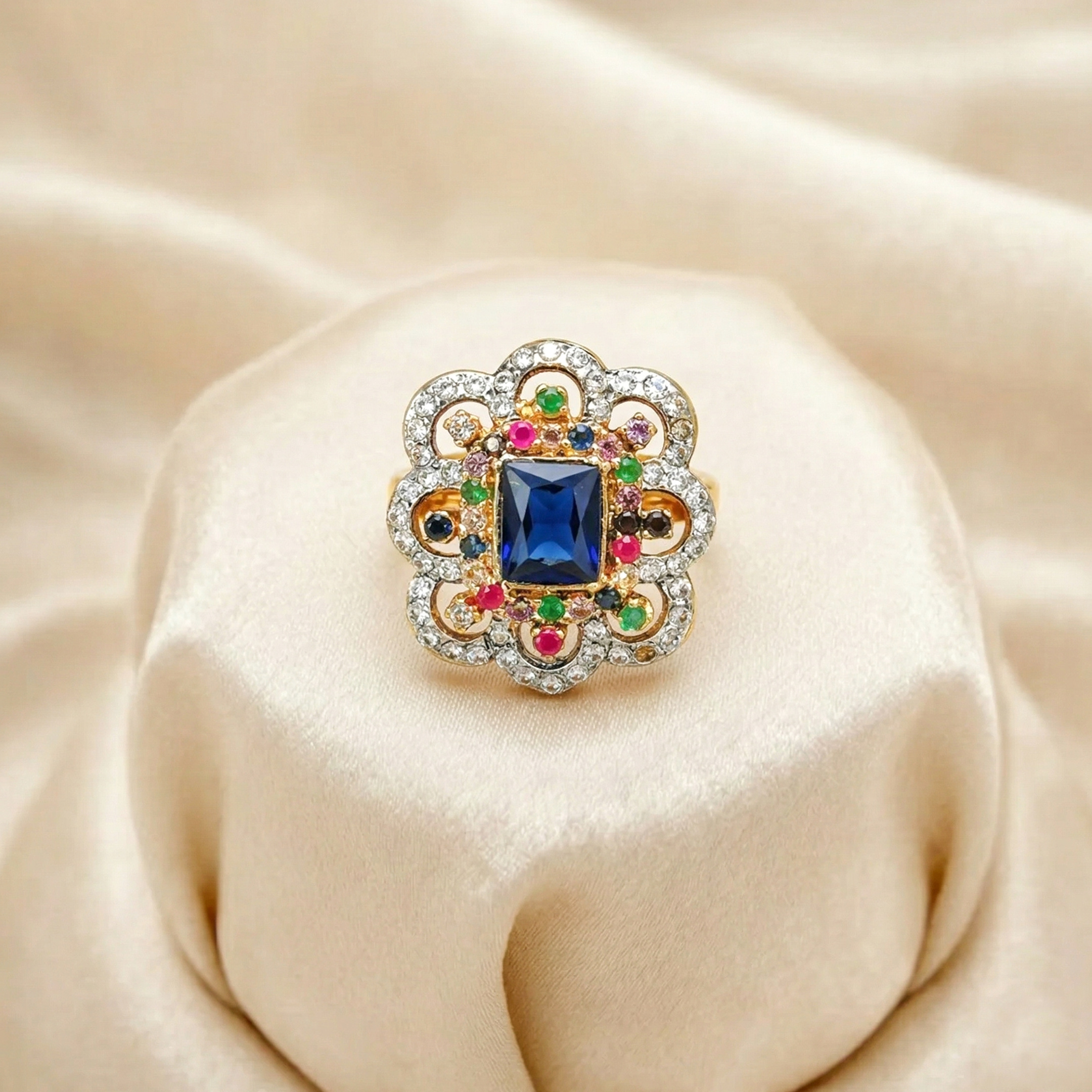 Zircon Royal Reflection Ring (R-19)