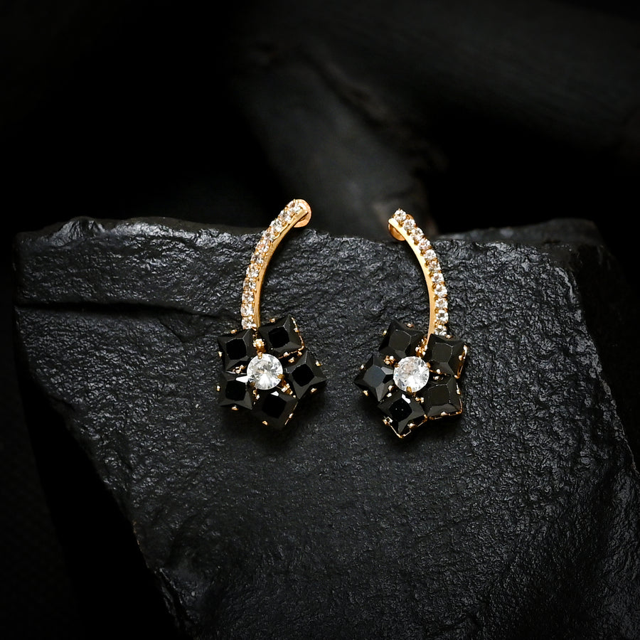 Crystal Star Earrings (CR-05)