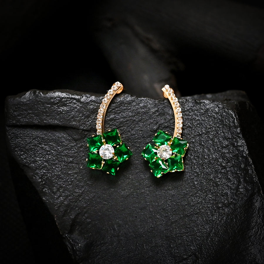 Crystal Star Earrings (CR-05)