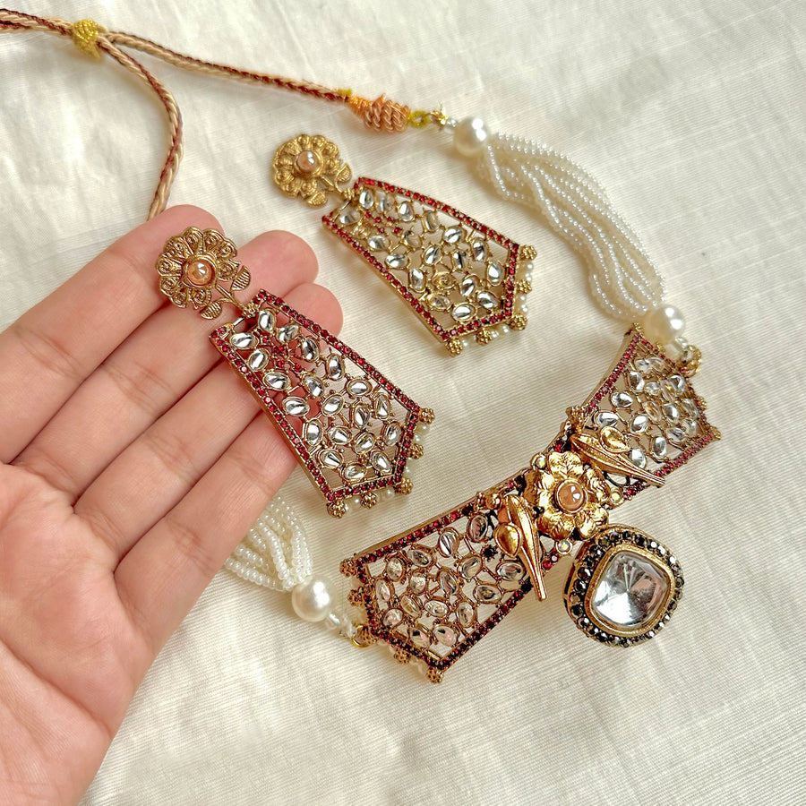 Daricha Choker Set - (CS-74)