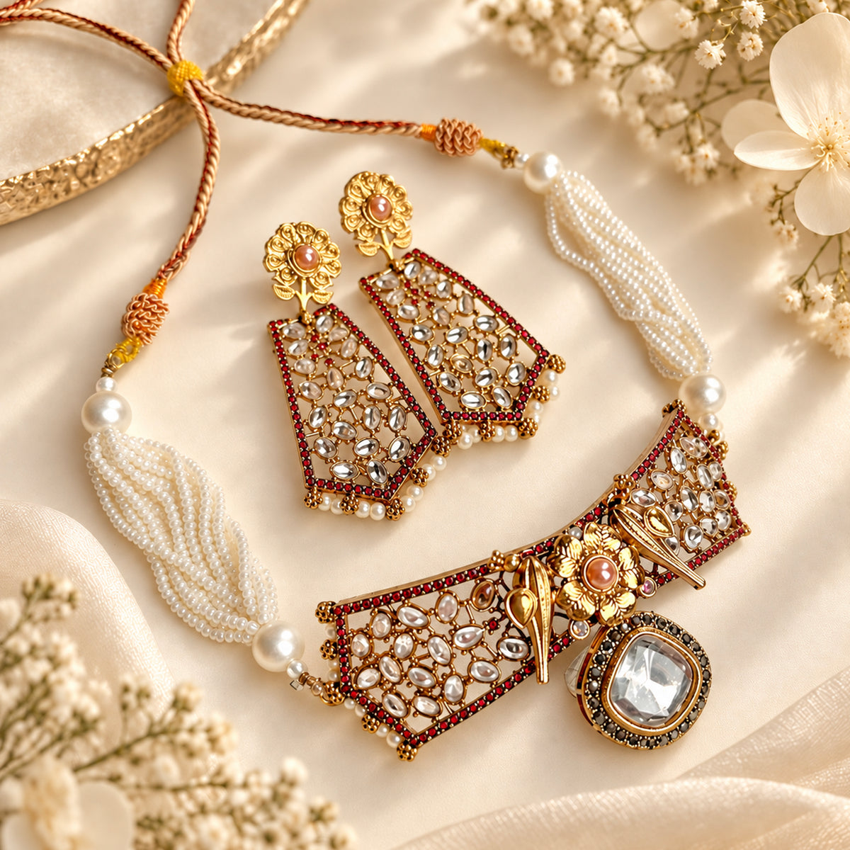 Daricha Choker Set - (CS-74)