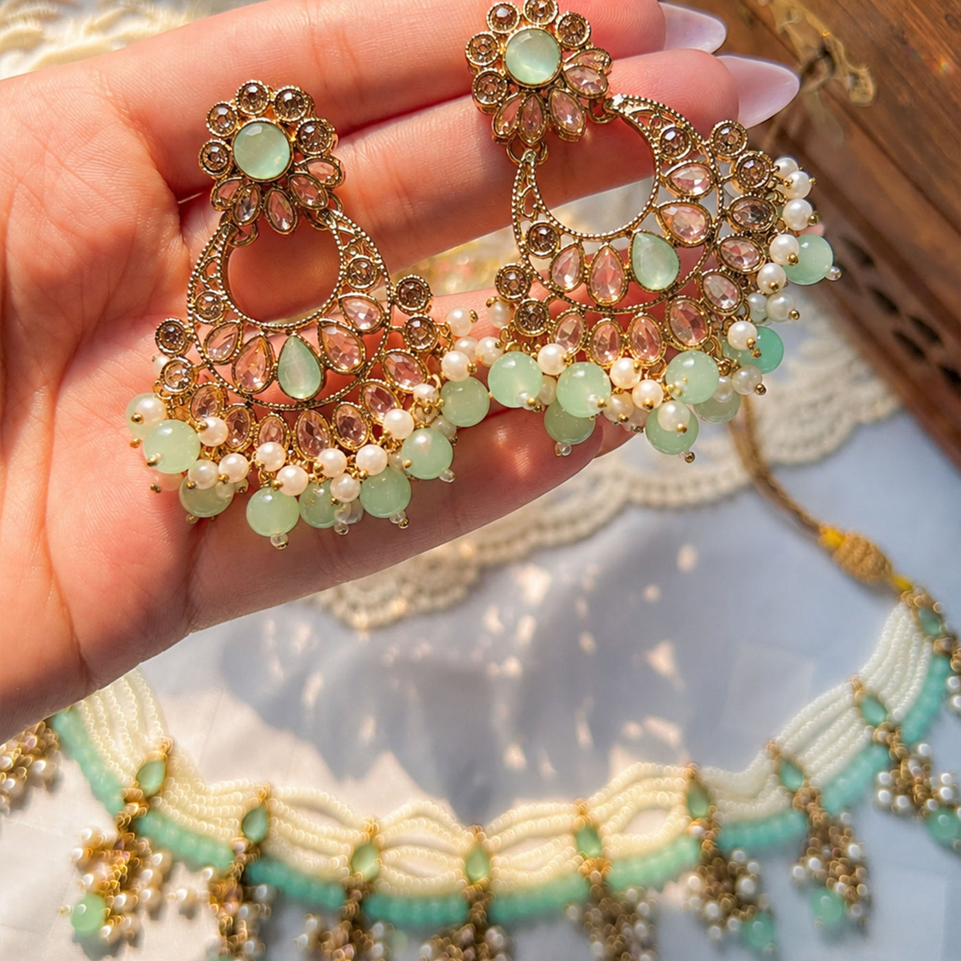 Gulband Chocker Set - (CS-75)
