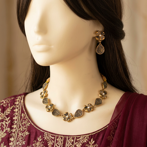 Wardah Necklace Set - (S-74)