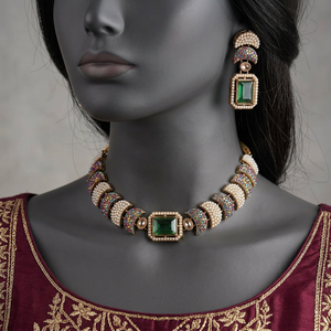 Dur-e-Fishan Necklace Set – S-63